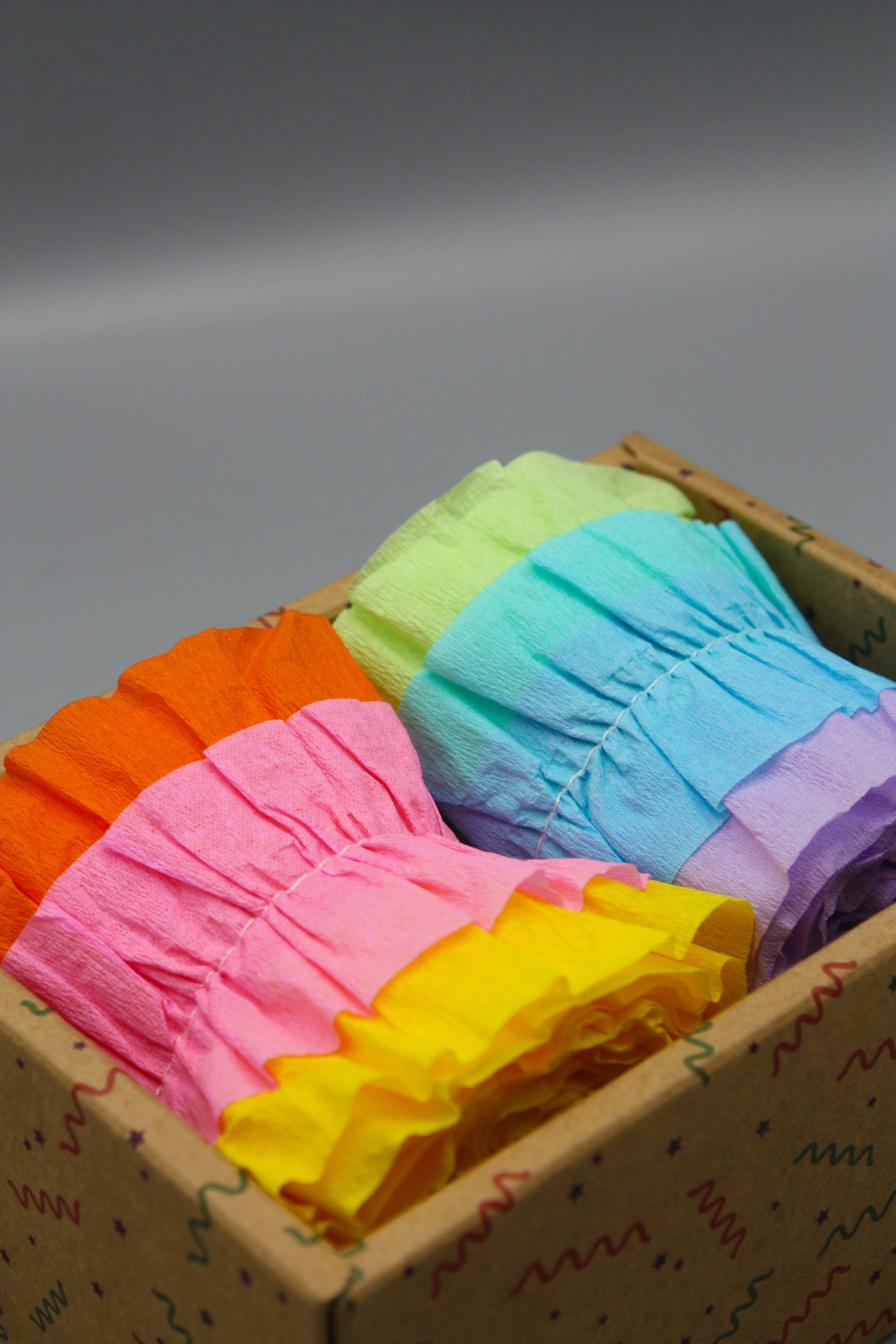 Multi-Color Compostable Streamers
